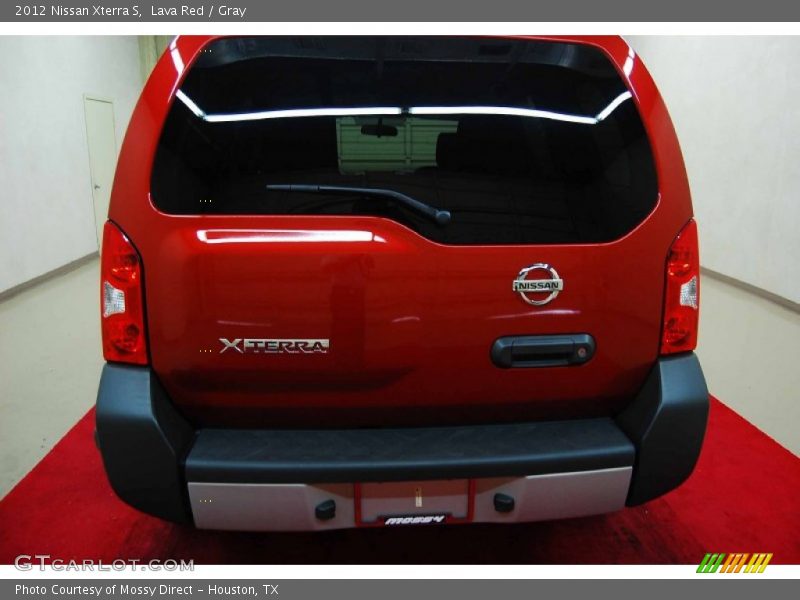 Lava Red / Gray 2012 Nissan Xterra S