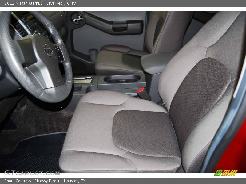 Lava Red / Gray 2012 Nissan Xterra S