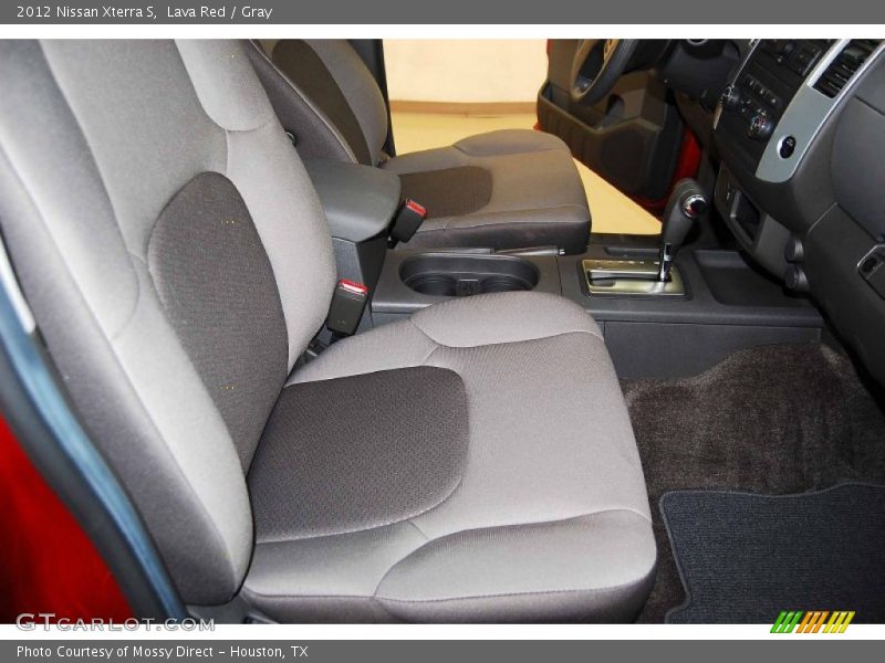 Lava Red / Gray 2012 Nissan Xterra S