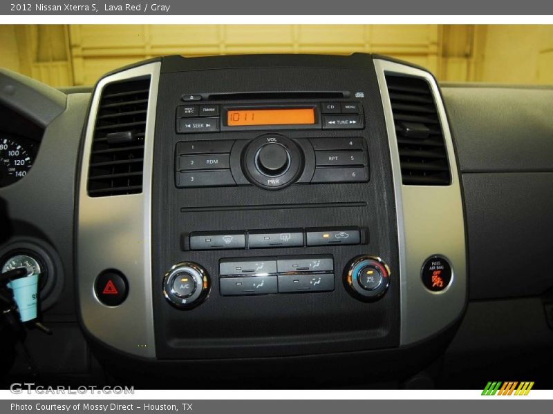 Lava Red / Gray 2012 Nissan Xterra S