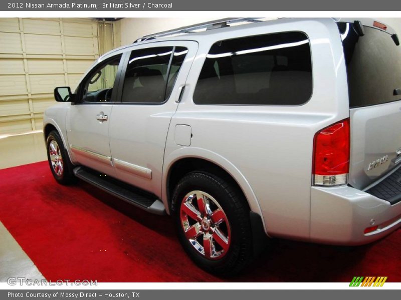 Brilliant Silver / Charcoal 2012 Nissan Armada Platinum