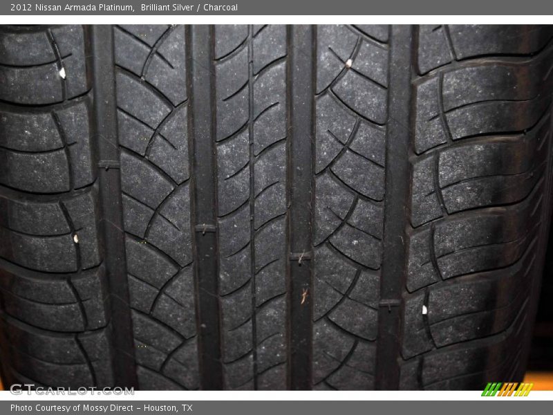Brilliant Silver / Charcoal 2012 Nissan Armada Platinum