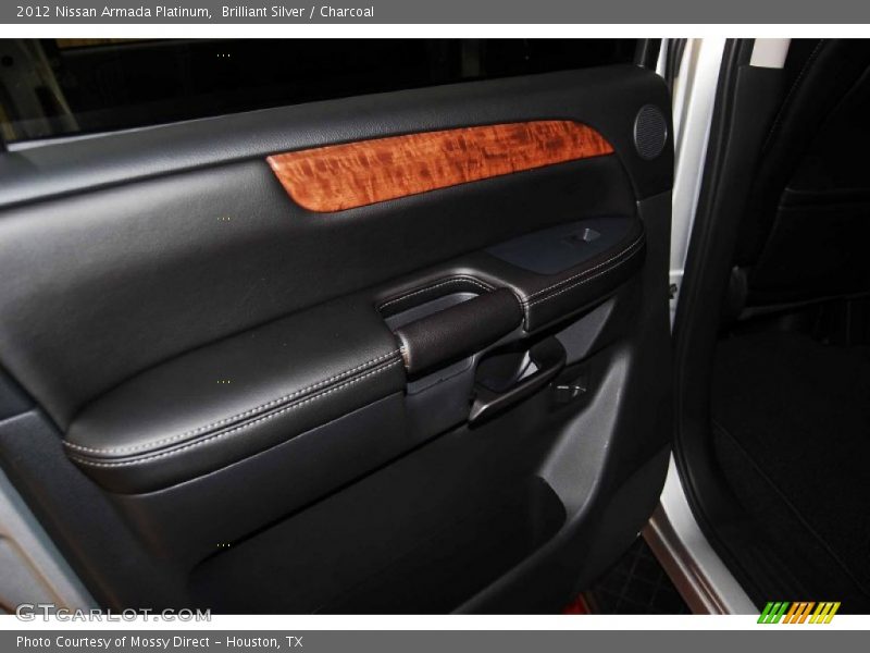 Brilliant Silver / Charcoal 2012 Nissan Armada Platinum