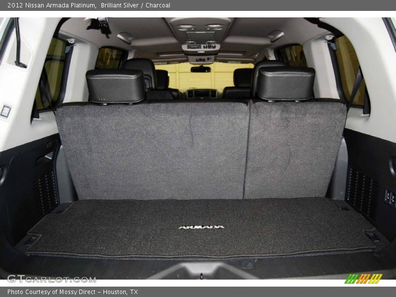 Brilliant Silver / Charcoal 2012 Nissan Armada Platinum