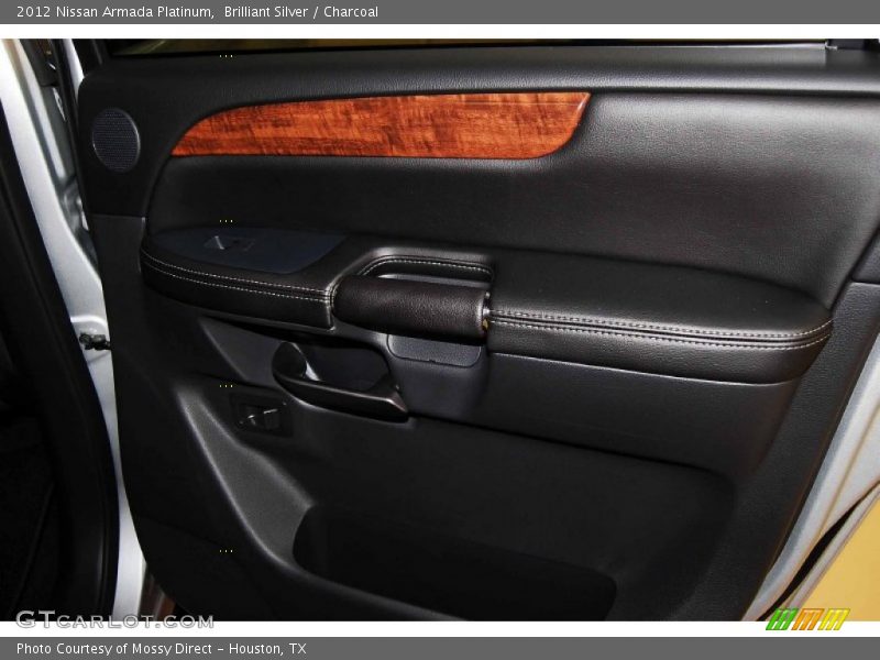 Brilliant Silver / Charcoal 2012 Nissan Armada Platinum