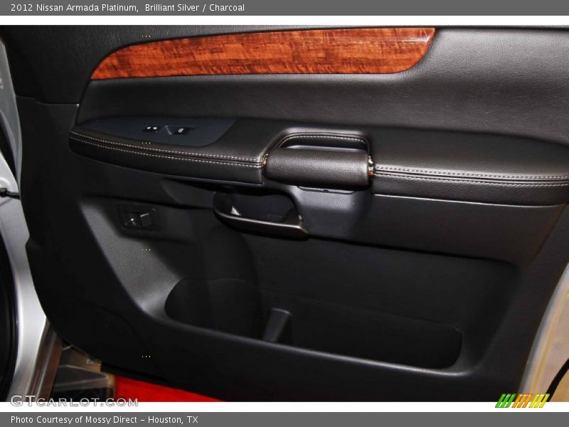 Brilliant Silver / Charcoal 2012 Nissan Armada Platinum