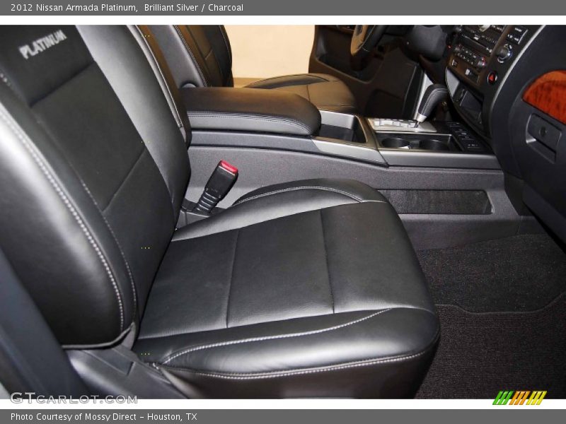 Brilliant Silver / Charcoal 2012 Nissan Armada Platinum