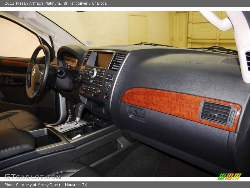 Brilliant Silver / Charcoal 2012 Nissan Armada Platinum