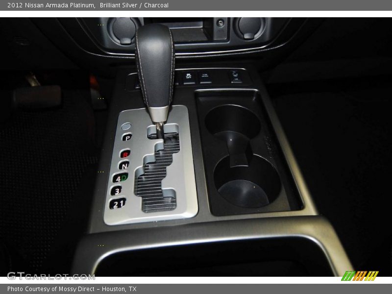 Brilliant Silver / Charcoal 2012 Nissan Armada Platinum