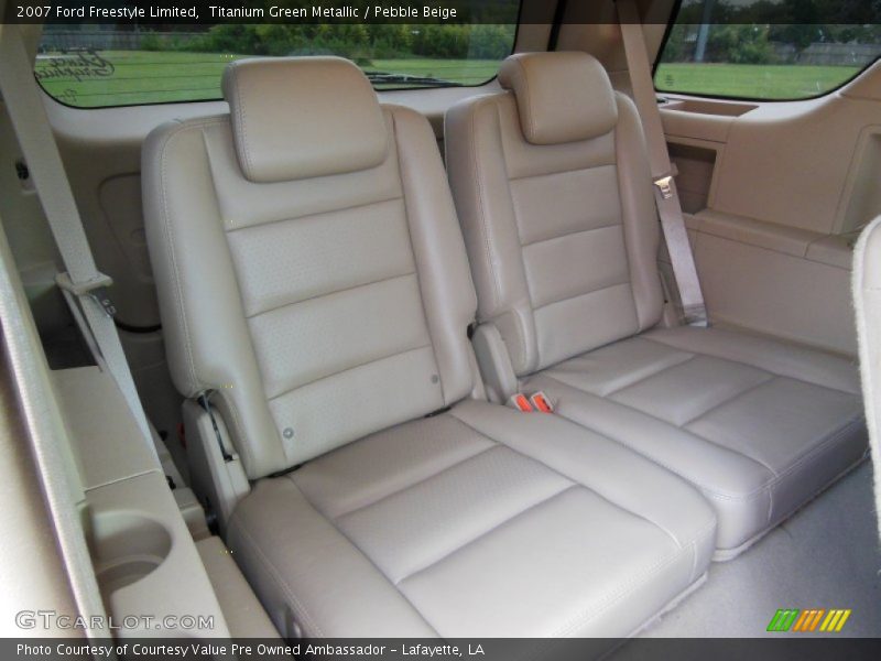 Titanium Green Metallic / Pebble Beige 2007 Ford Freestyle Limited