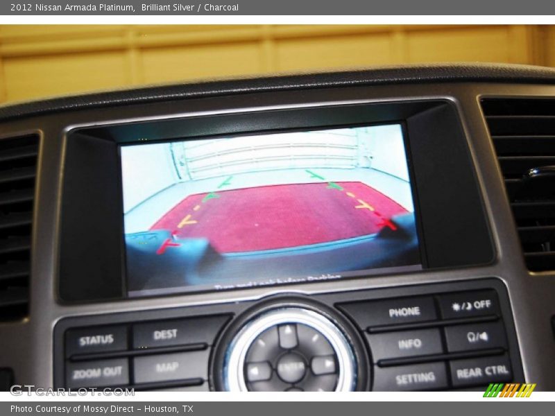 Brilliant Silver / Charcoal 2012 Nissan Armada Platinum