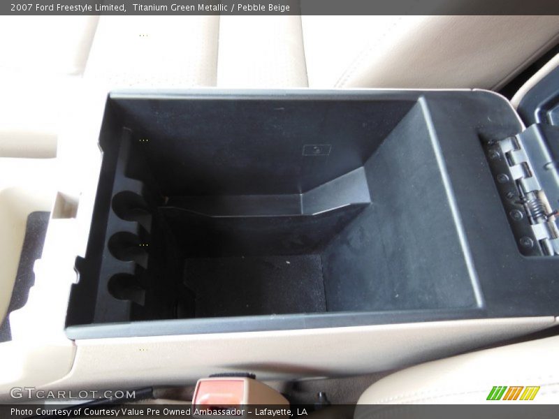 Titanium Green Metallic / Pebble Beige 2007 Ford Freestyle Limited