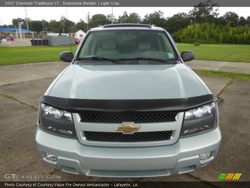 Silverstone Metallic / Light Gray 2007 Chevrolet TrailBlazer LT