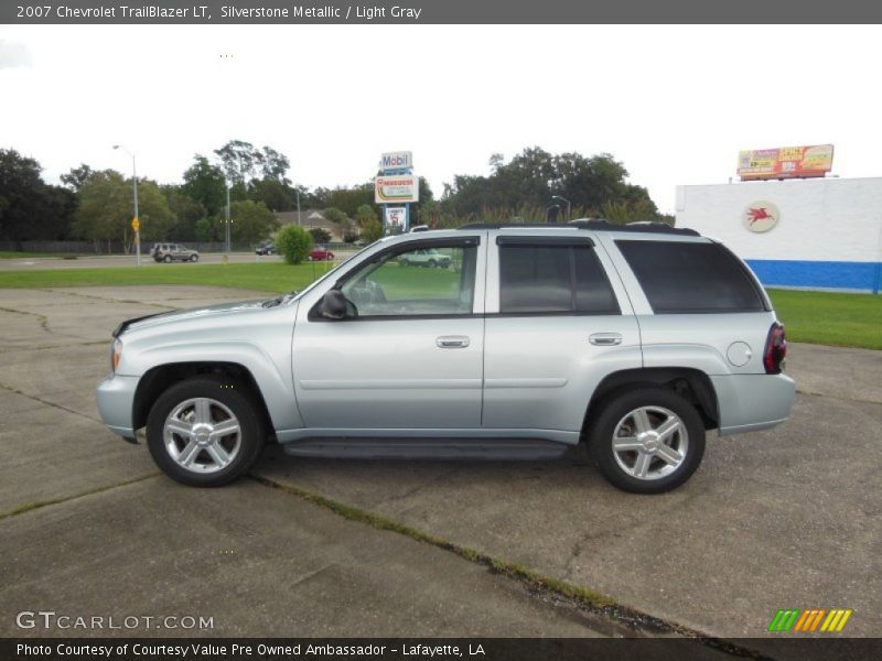 Silverstone Metallic / Light Gray 2007 Chevrolet TrailBlazer LT