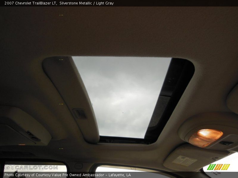 Silverstone Metallic / Light Gray 2007 Chevrolet TrailBlazer LT