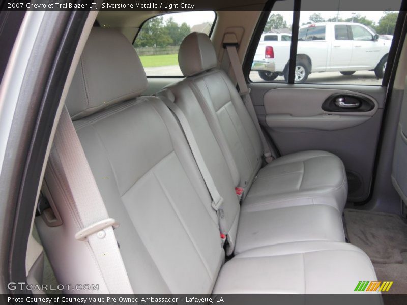 Silverstone Metallic / Light Gray 2007 Chevrolet TrailBlazer LT