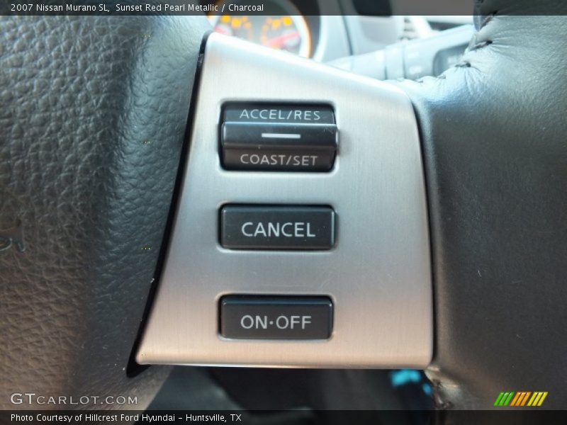 Sunset Red Pearl Metallic / Charcoal 2007 Nissan Murano SL