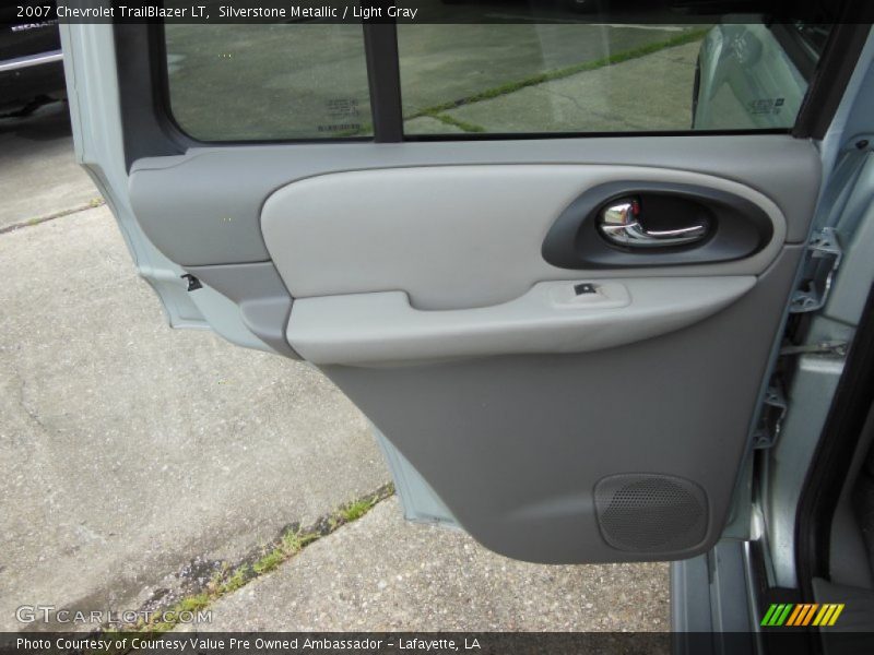 Silverstone Metallic / Light Gray 2007 Chevrolet TrailBlazer LT