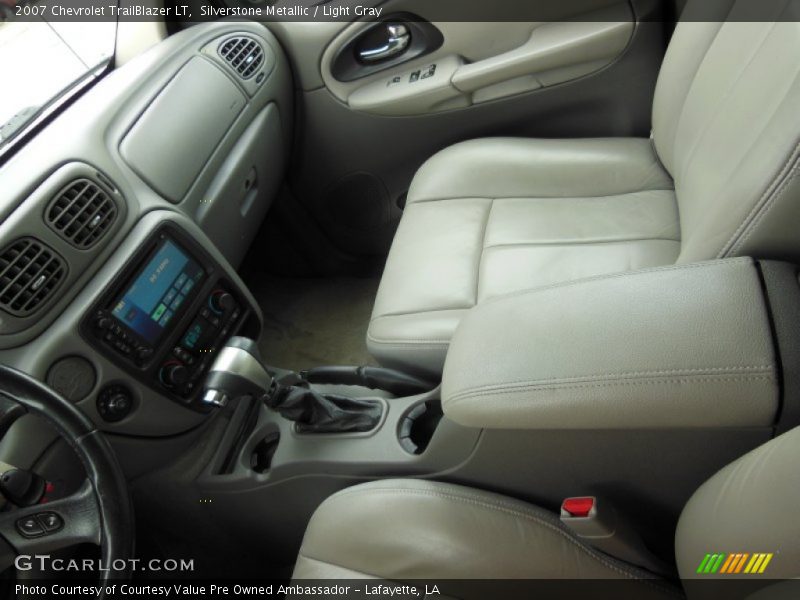 Silverstone Metallic / Light Gray 2007 Chevrolet TrailBlazer LT