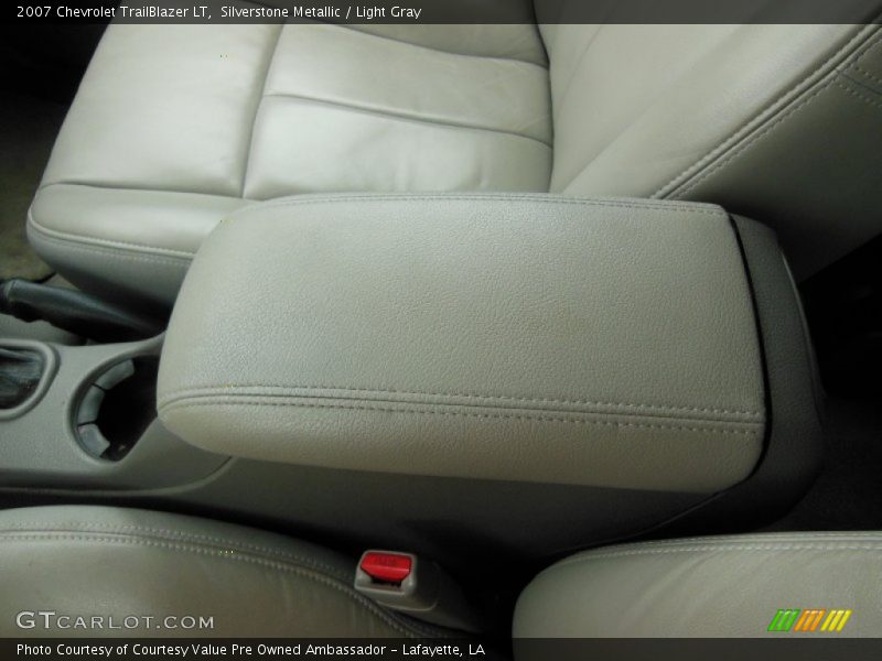 Silverstone Metallic / Light Gray 2007 Chevrolet TrailBlazer LT
