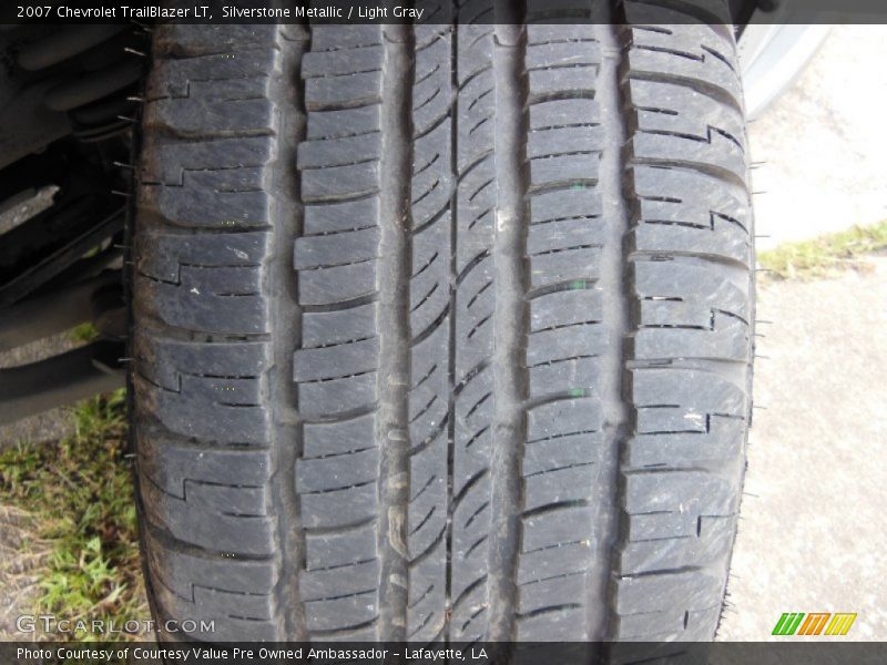 Silverstone Metallic / Light Gray 2007 Chevrolet TrailBlazer LT