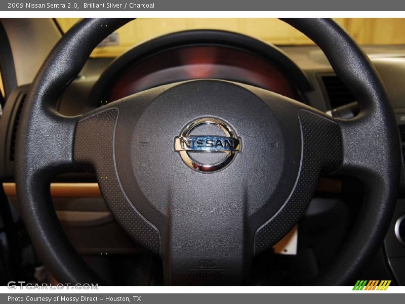 Brilliant Silver / Charcoal 2009 Nissan Sentra 2.0