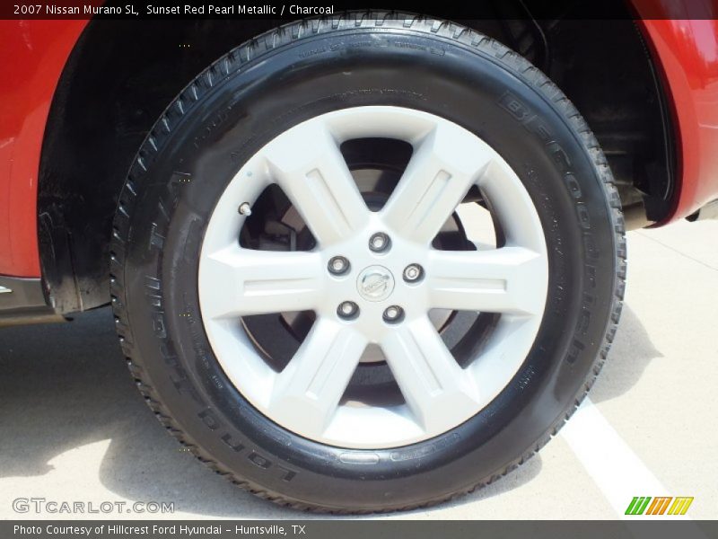 Sunset Red Pearl Metallic / Charcoal 2007 Nissan Murano SL