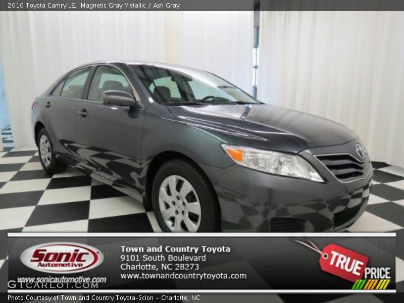 Magnetic Gray Metallic / Ash Gray 2010 Toyota Camry LE