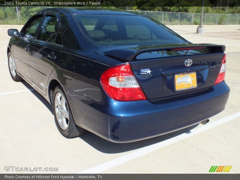 Stratosphere Mica / Taupe 2002 Toyota Camry SE V6