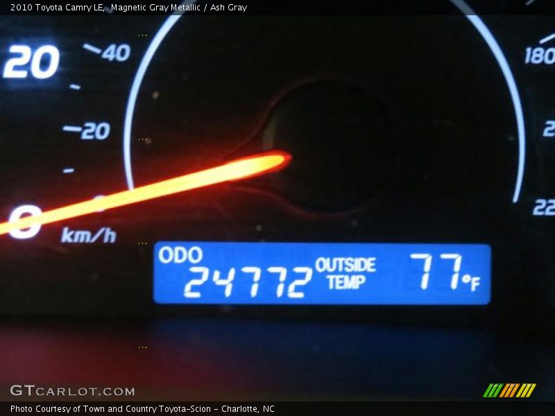 Magnetic Gray Metallic / Ash Gray 2010 Toyota Camry LE