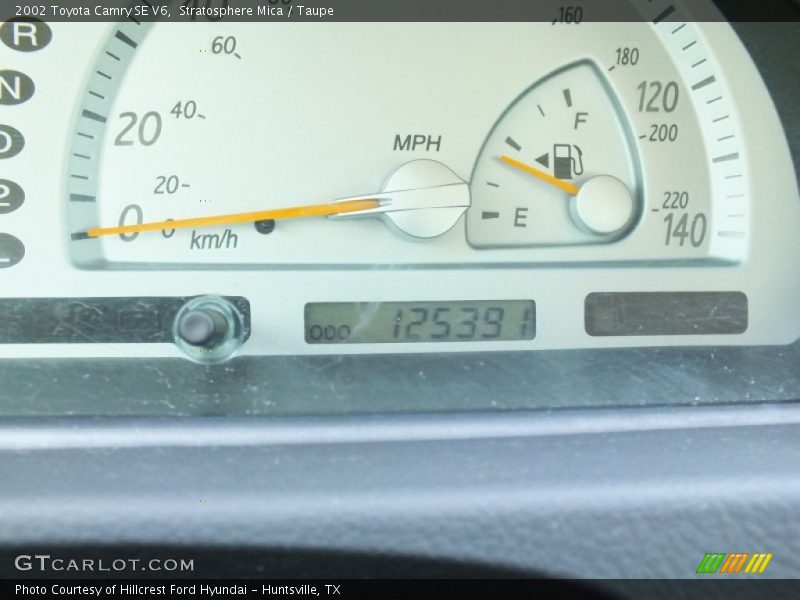 Stratosphere Mica / Taupe 2002 Toyota Camry SE V6