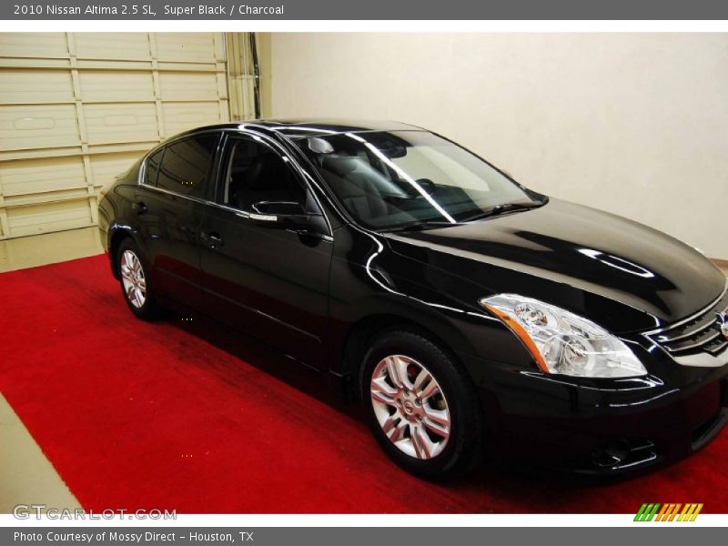 Super Black / Charcoal 2010 Nissan Altima 2.5 SL