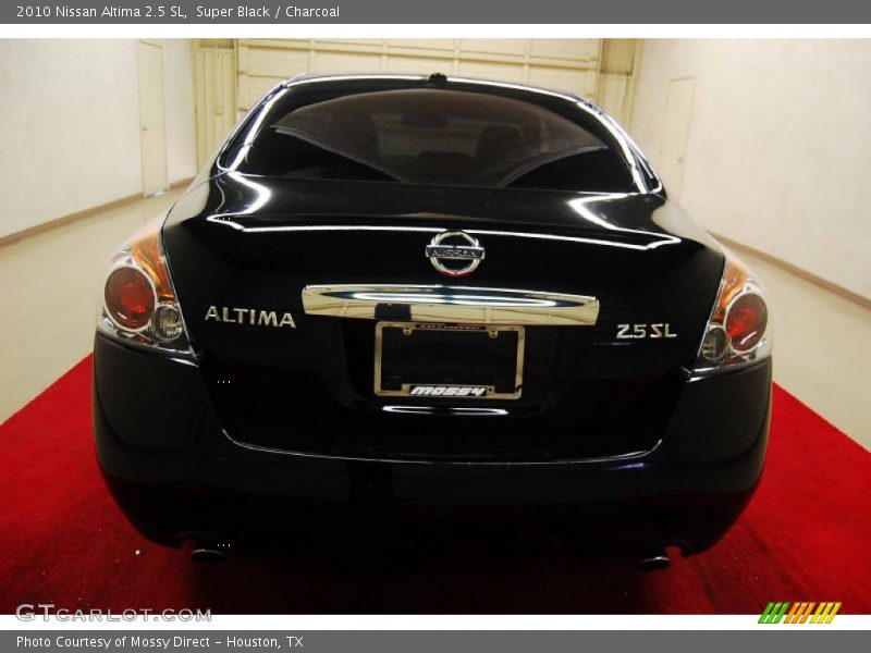 Super Black / Charcoal 2010 Nissan Altima 2.5 SL