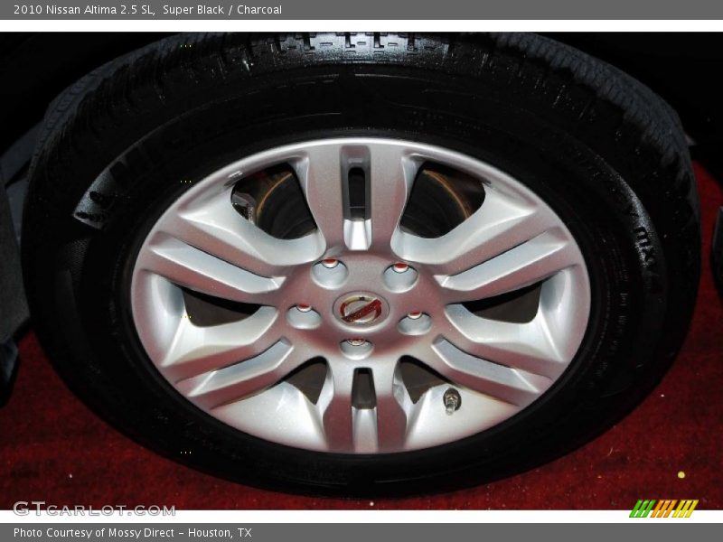 Super Black / Charcoal 2010 Nissan Altima 2.5 SL
