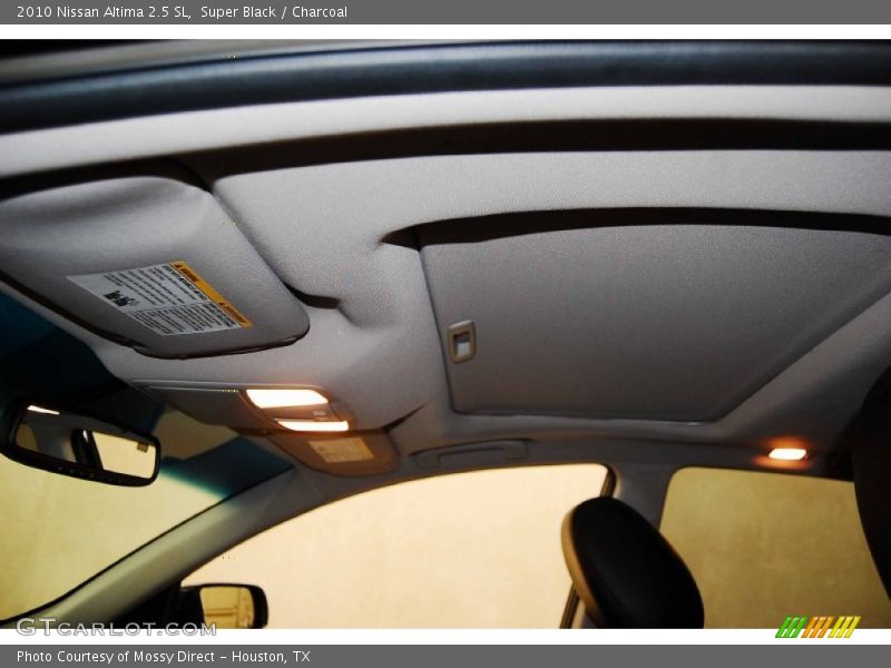 Super Black / Charcoal 2010 Nissan Altima 2.5 SL