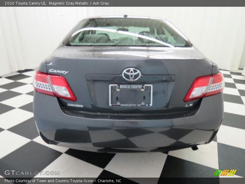 Magnetic Gray Metallic / Ash Gray 2010 Toyota Camry LE