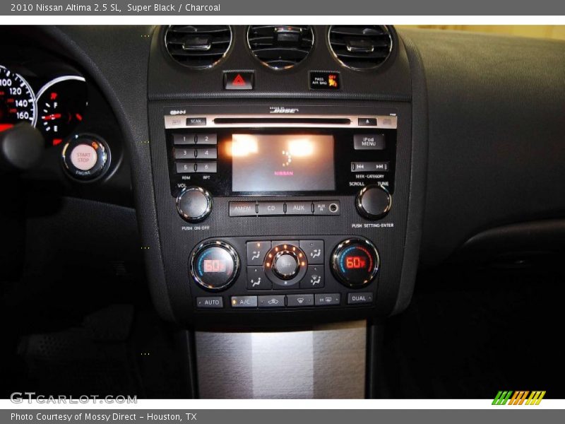 Super Black / Charcoal 2010 Nissan Altima 2.5 SL