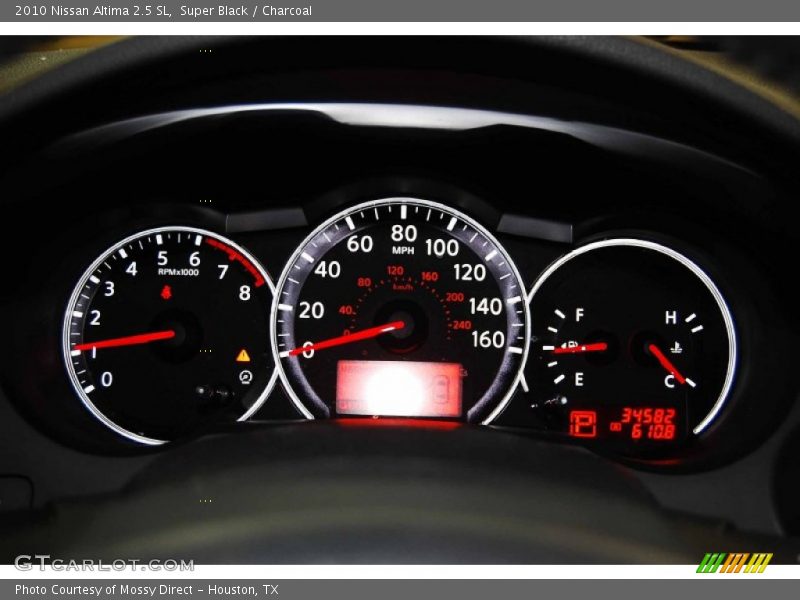 Super Black / Charcoal 2010 Nissan Altima 2.5 SL