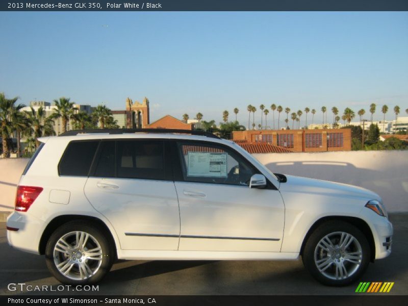 Polar White / Black 2013 Mercedes-Benz GLK 350