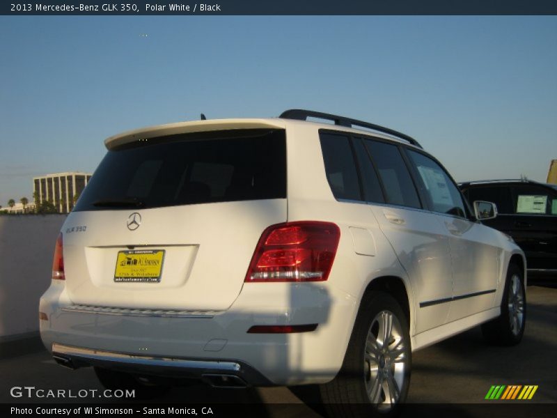 Polar White / Black 2013 Mercedes-Benz GLK 350