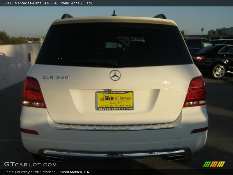 Polar White / Black 2013 Mercedes-Benz GLK 350