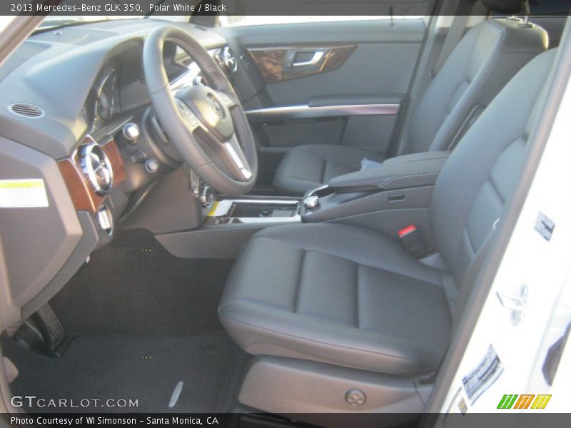 Polar White / Black 2013 Mercedes-Benz GLK 350