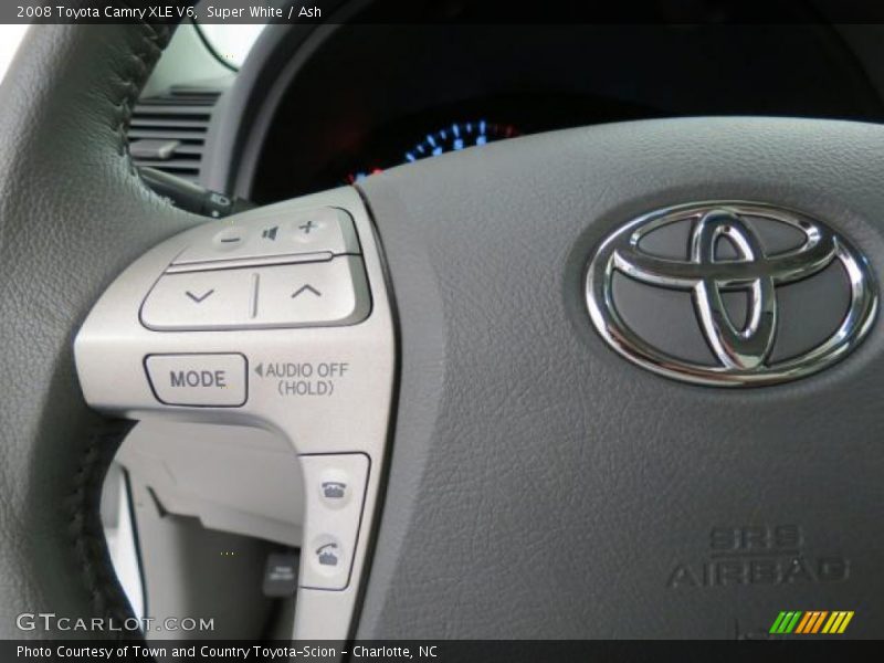 Super White / Ash 2008 Toyota Camry XLE V6