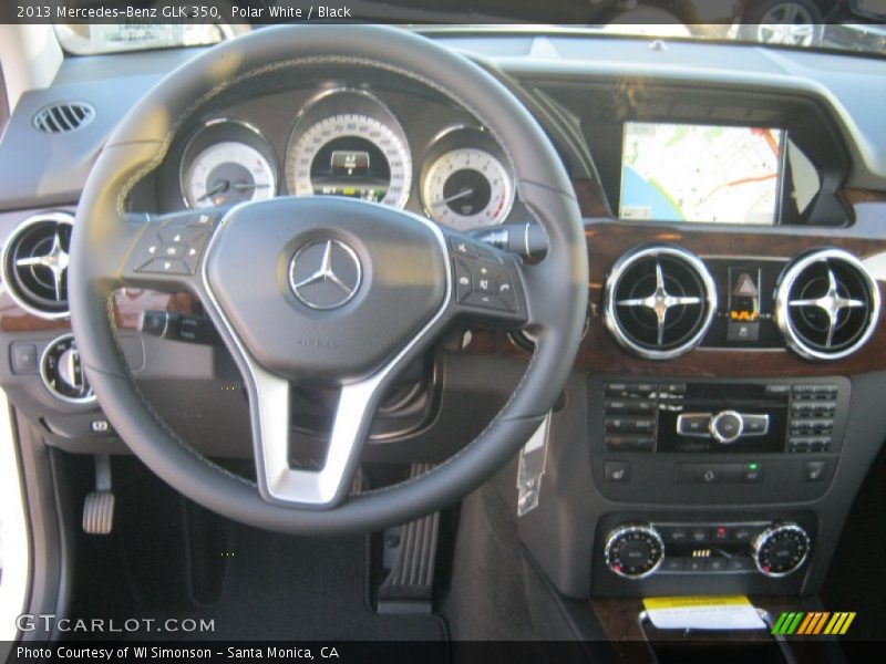 Polar White / Black 2013 Mercedes-Benz GLK 350