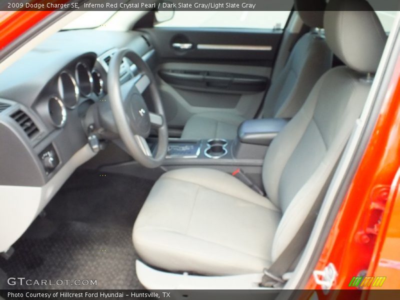 Inferno Red Crystal Pearl / Dark Slate Gray/Light Slate Gray 2009 Dodge Charger SE