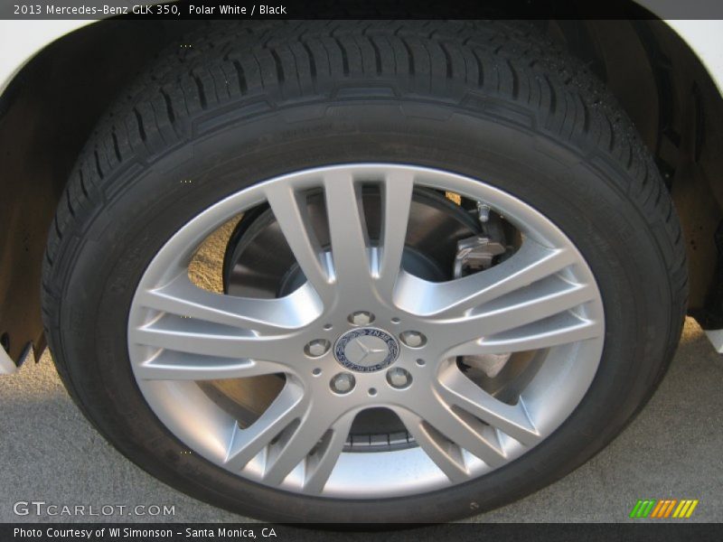 Polar White / Black 2013 Mercedes-Benz GLK 350