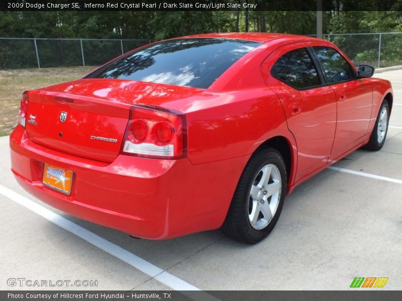 Inferno Red Crystal Pearl / Dark Slate Gray/Light Slate Gray 2009 Dodge Charger SE