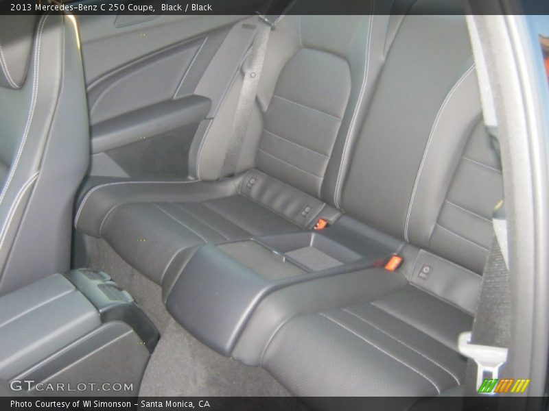 Black / Black 2013 Mercedes-Benz C 250 Coupe