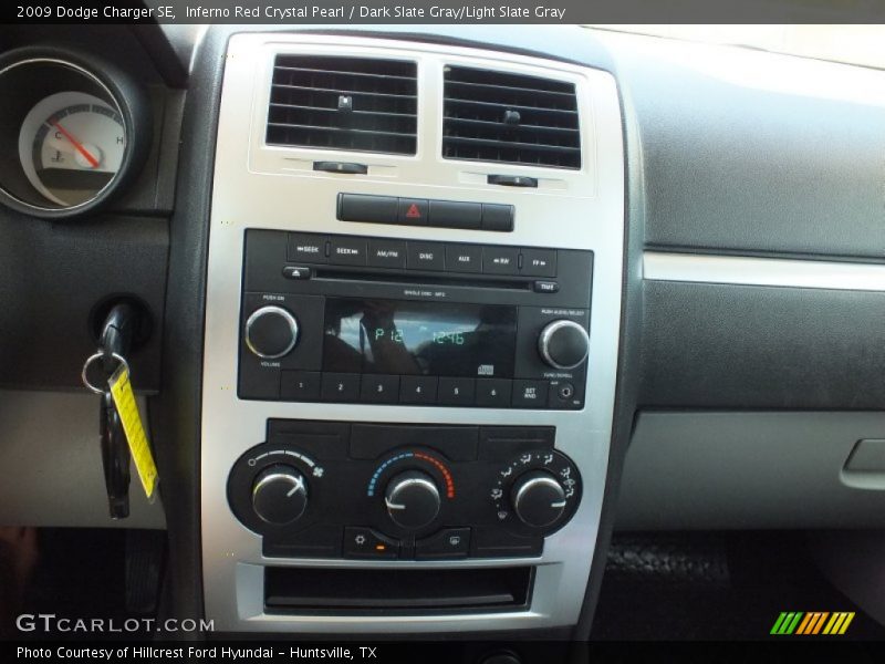 Inferno Red Crystal Pearl / Dark Slate Gray/Light Slate Gray 2009 Dodge Charger SE