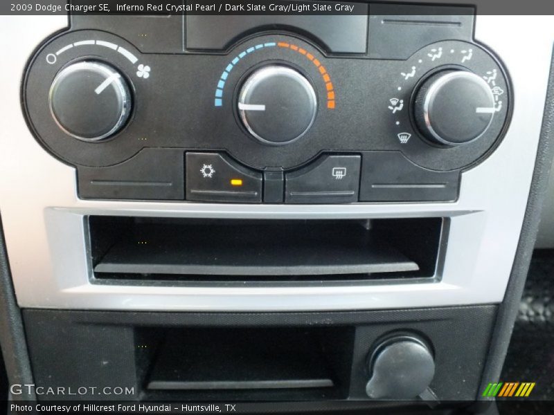 Inferno Red Crystal Pearl / Dark Slate Gray/Light Slate Gray 2009 Dodge Charger SE